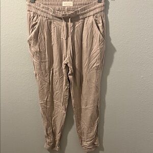 AZURE SKIES SMALL TAN JOGGERS